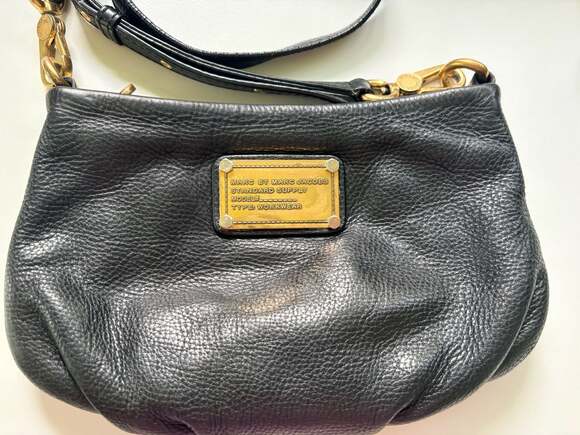 Marc by Marc Jacobs Handbags - Marc by Marc Jacobs Standard Supply Workwear Black Leather Crossbody Bag